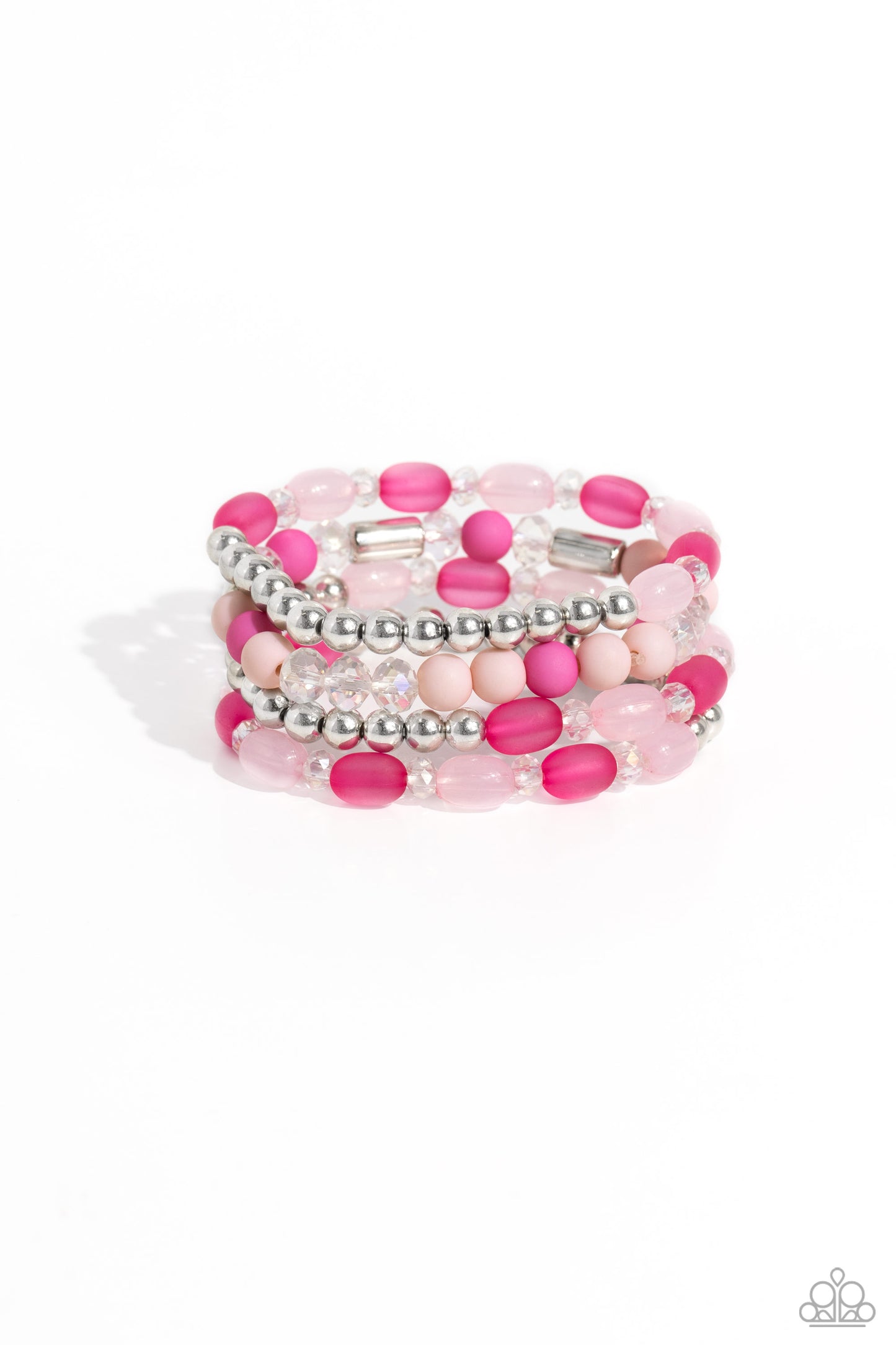 Glassy Gait - Pink bracelets