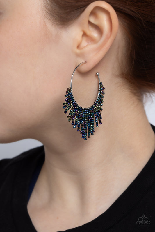 Tailored Tassel - Multi earrings