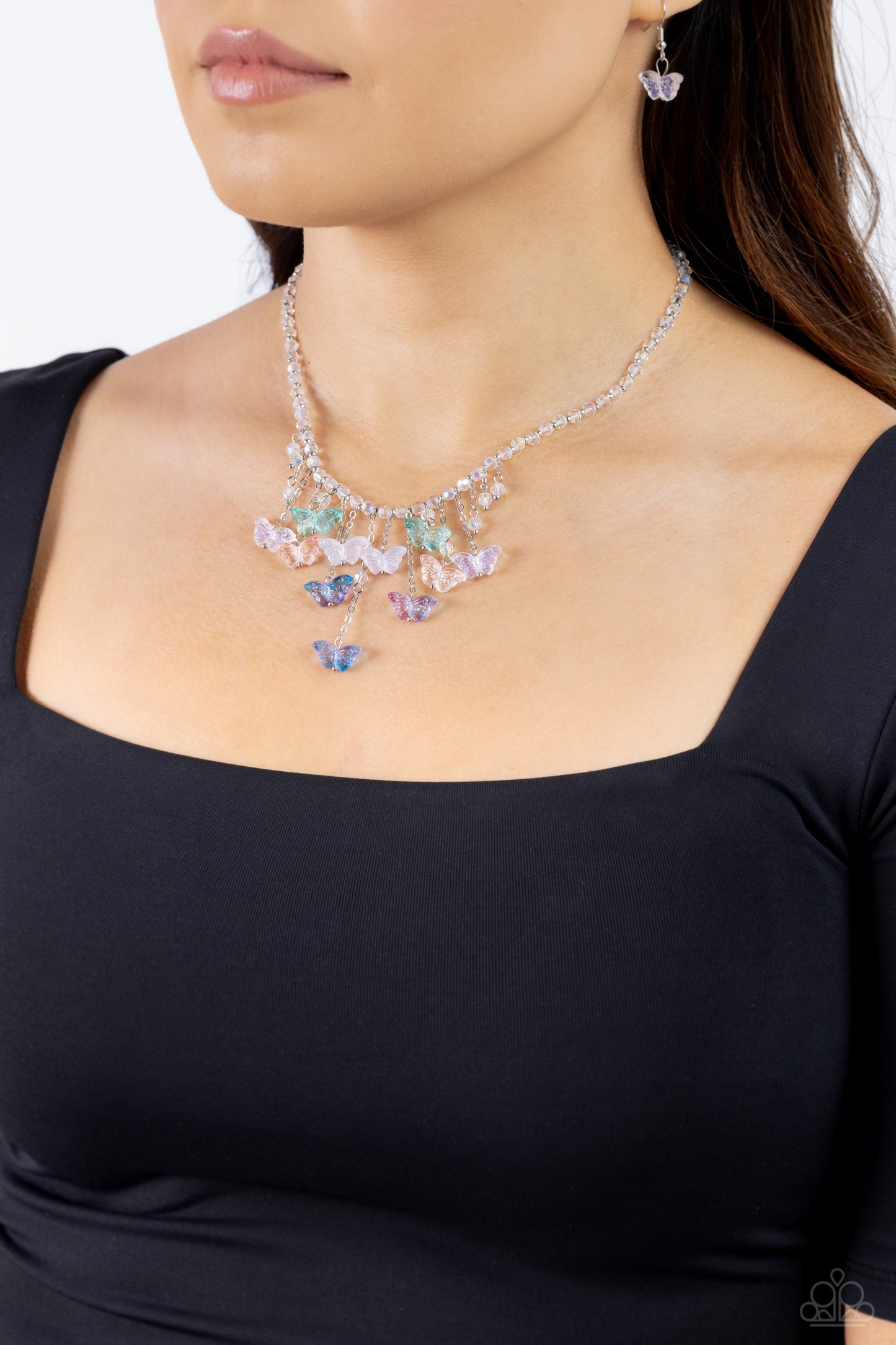 Majestic Metamorphosis - Multi necklace