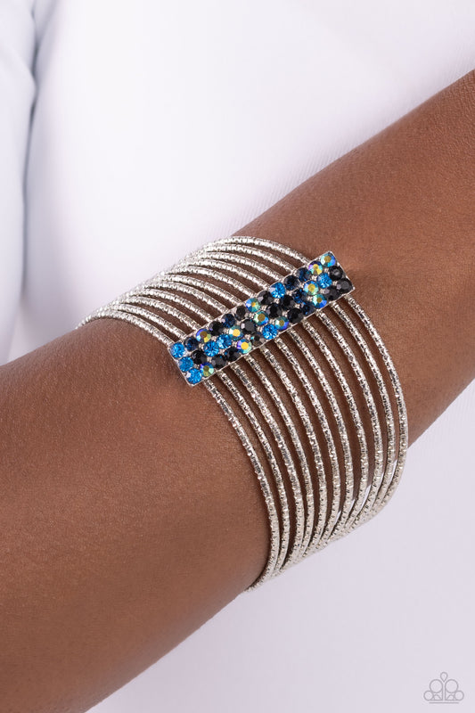 Shimmery Silhouette - Multi bracelet