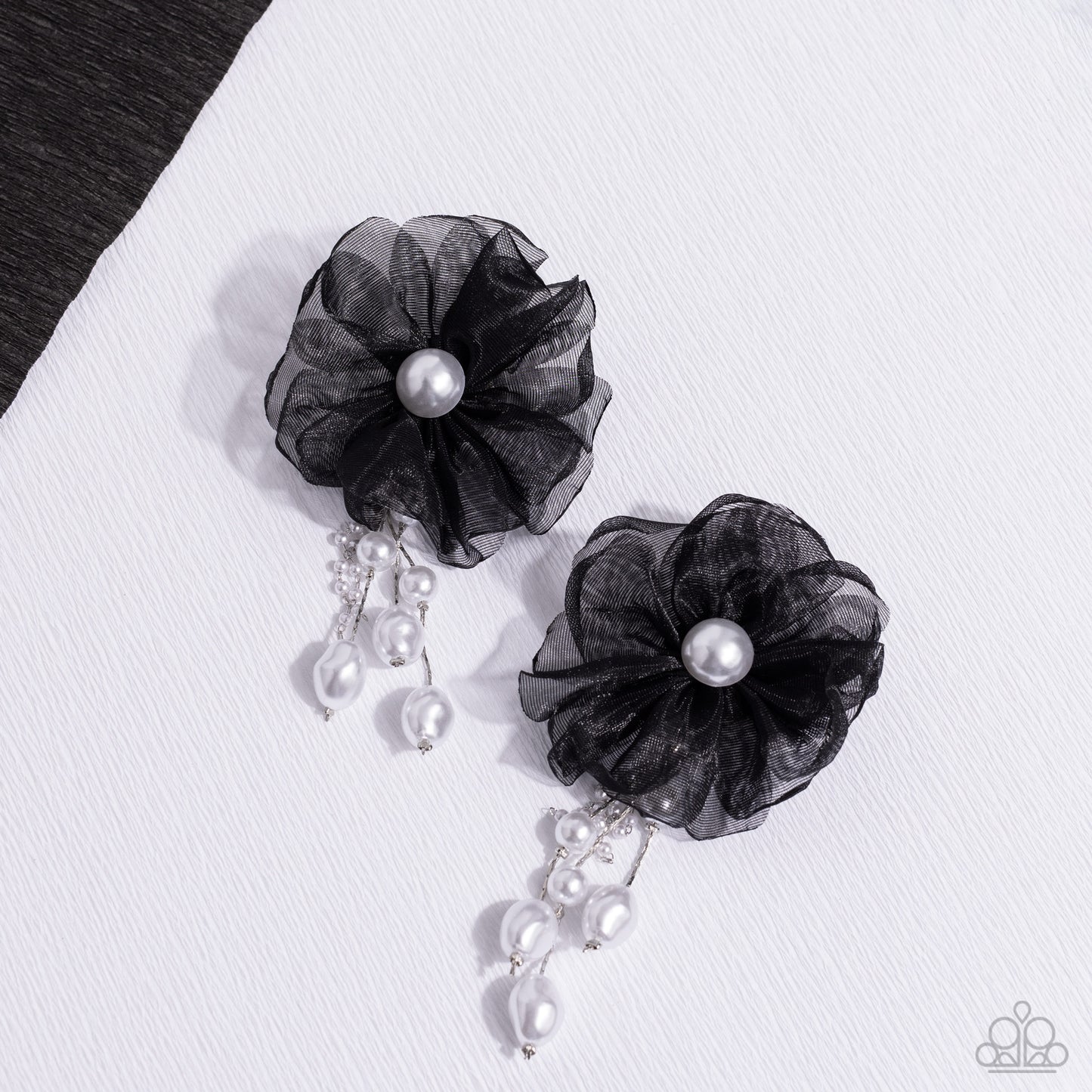 Dripping In Decadence - Black earrings -LOP Sept 23'