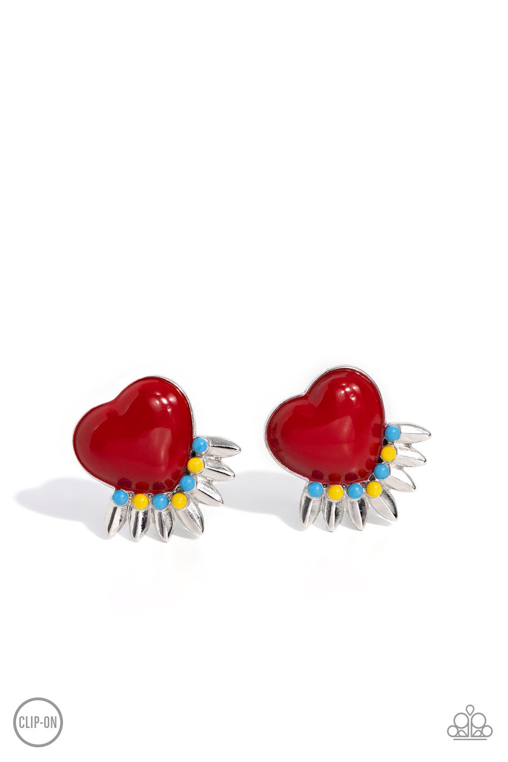 Spring Story - Red earrings