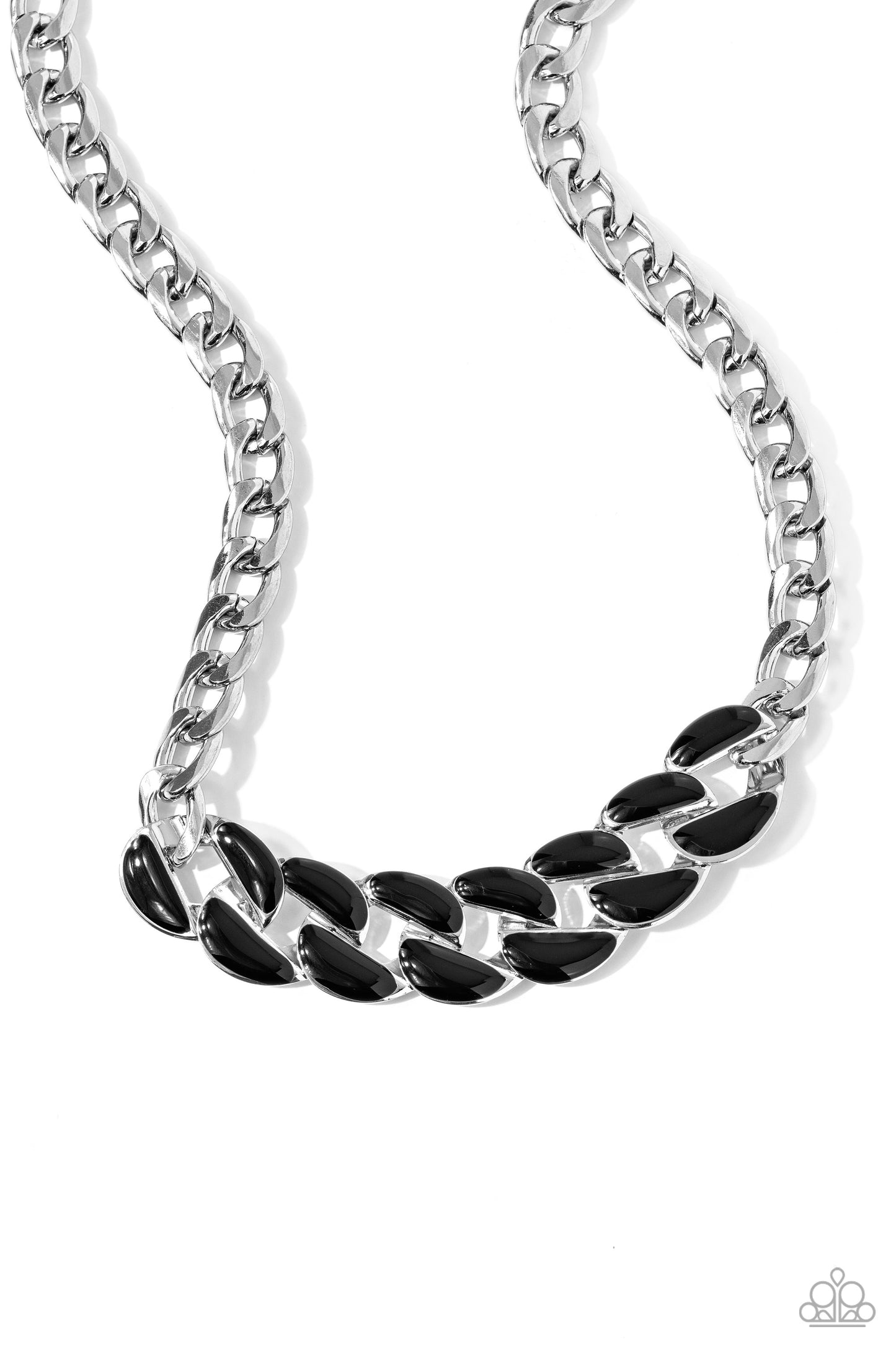 CURB Craze - Black necklace