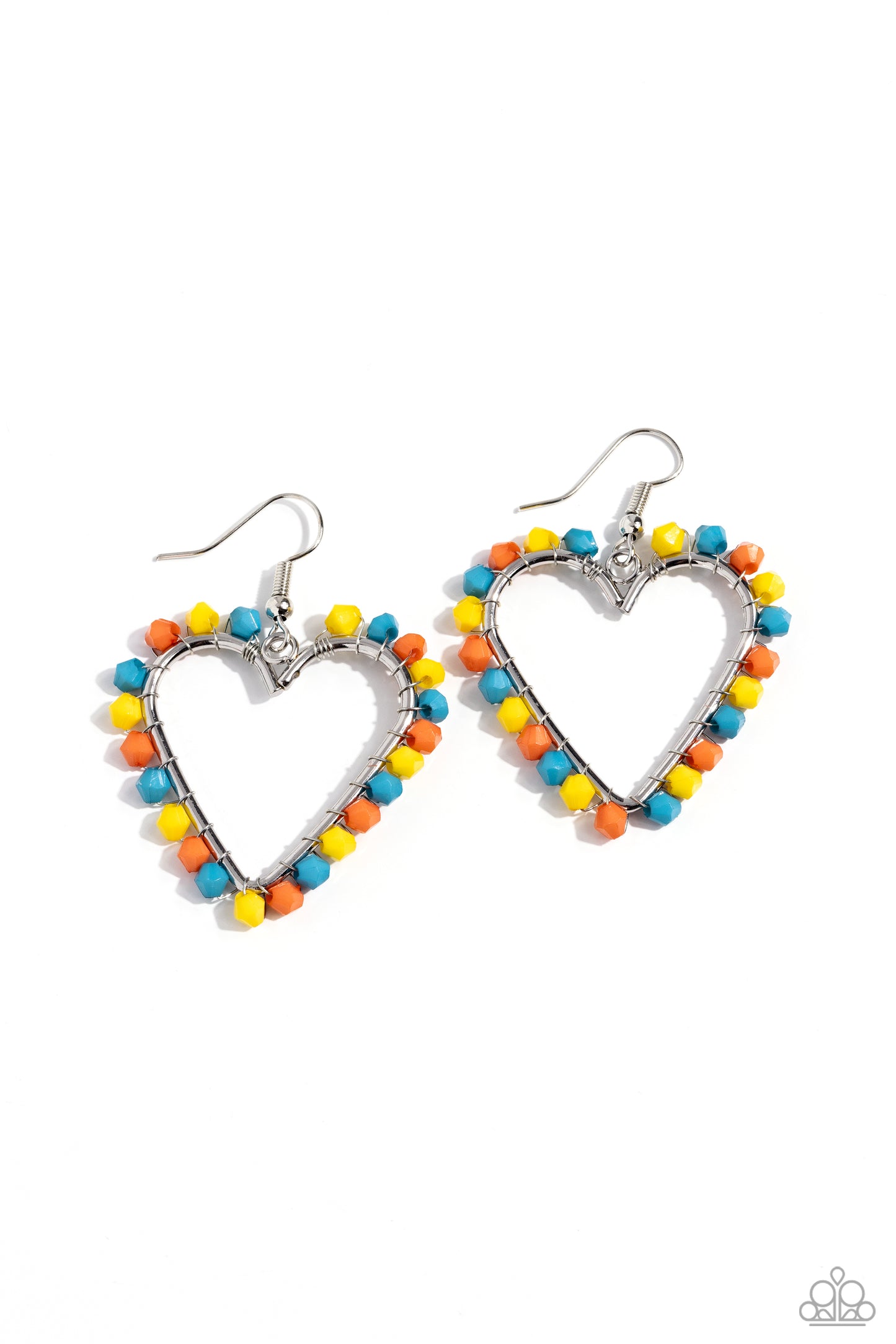 Fun-Loving Fashion - Yellow earrings