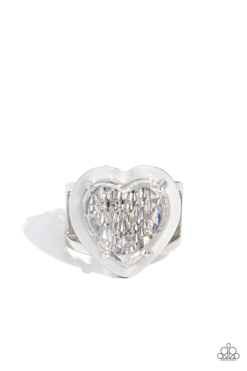 Hallmark Heart - White ring