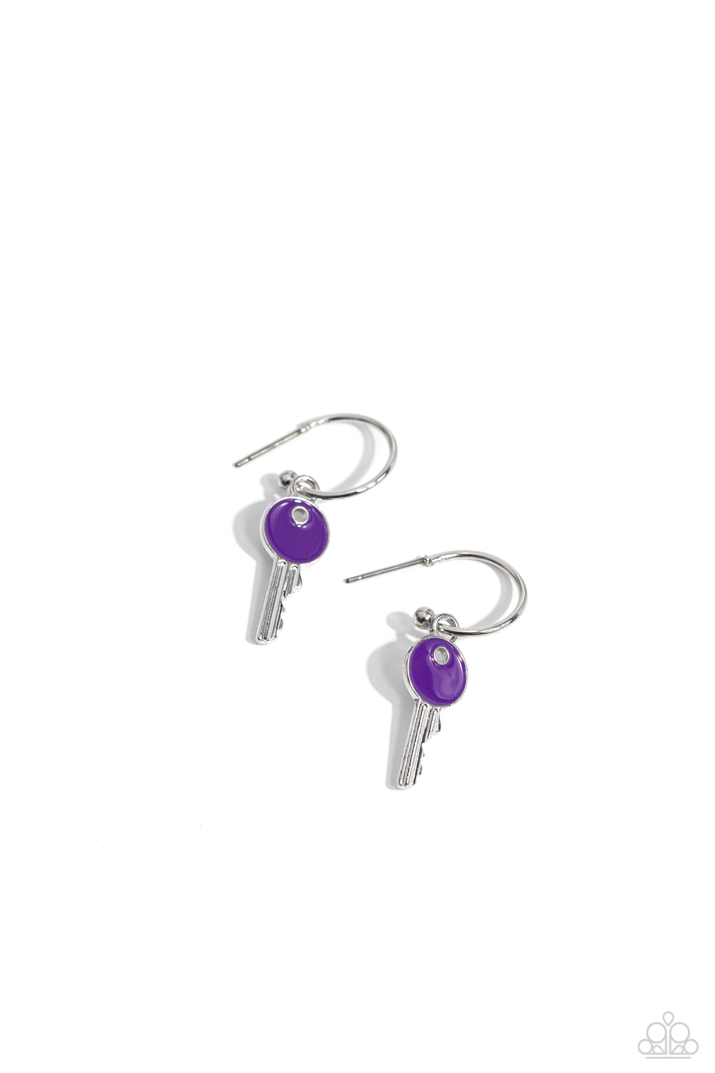 Key Performance - Purple earrings