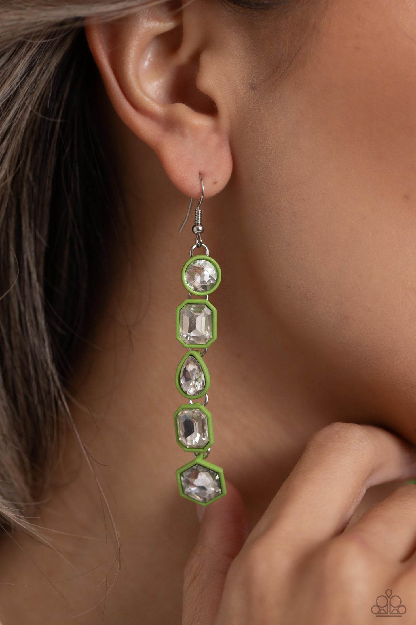 Developing Dignity - Green earrings