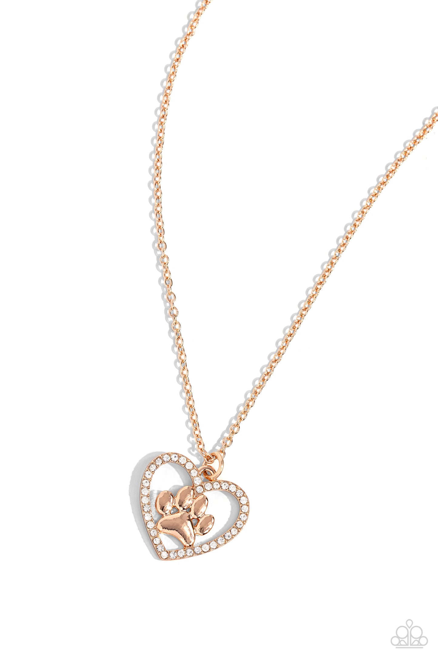 PET in Motion - Rose Gold necklace