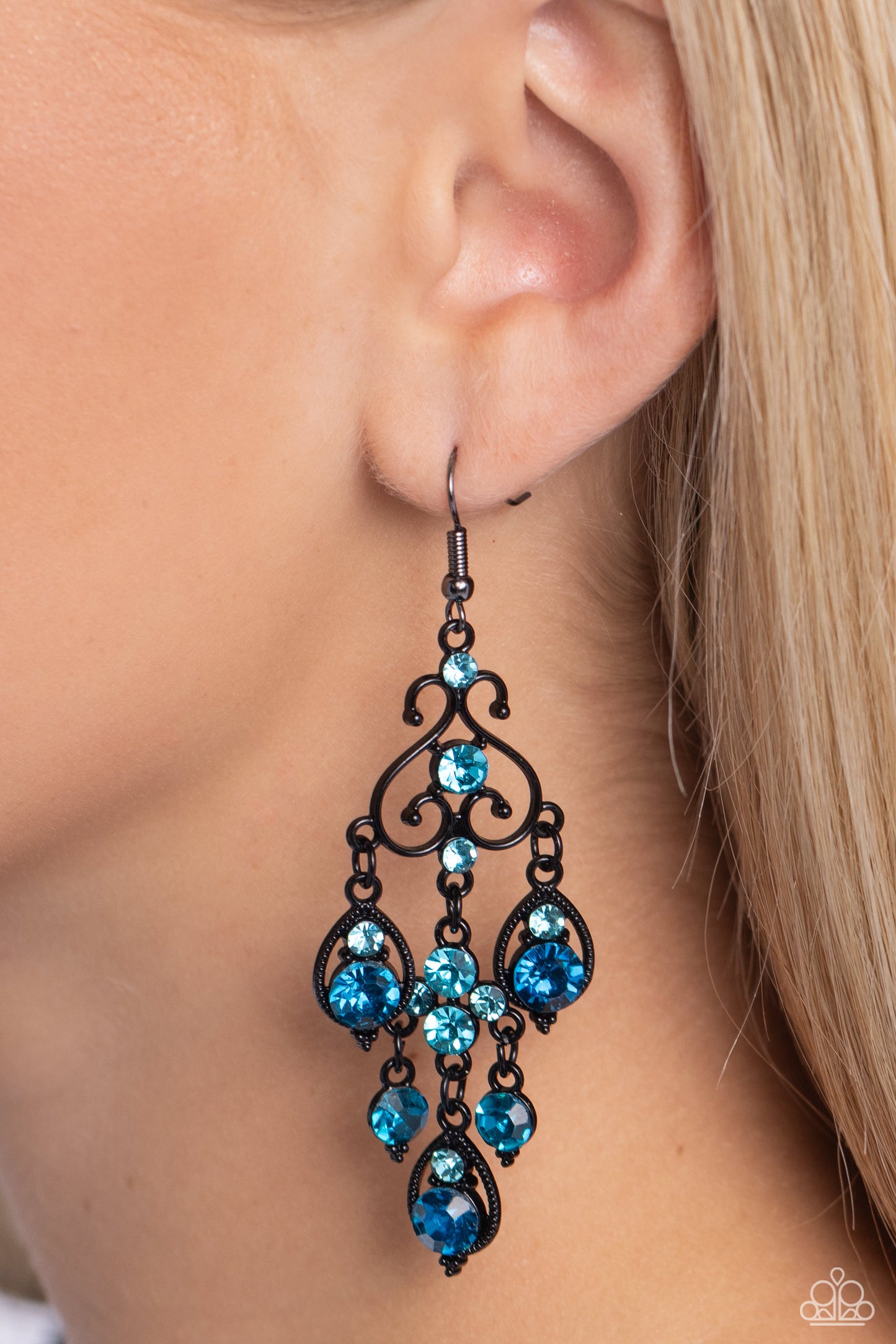 Regal Renovation - Blue earrings