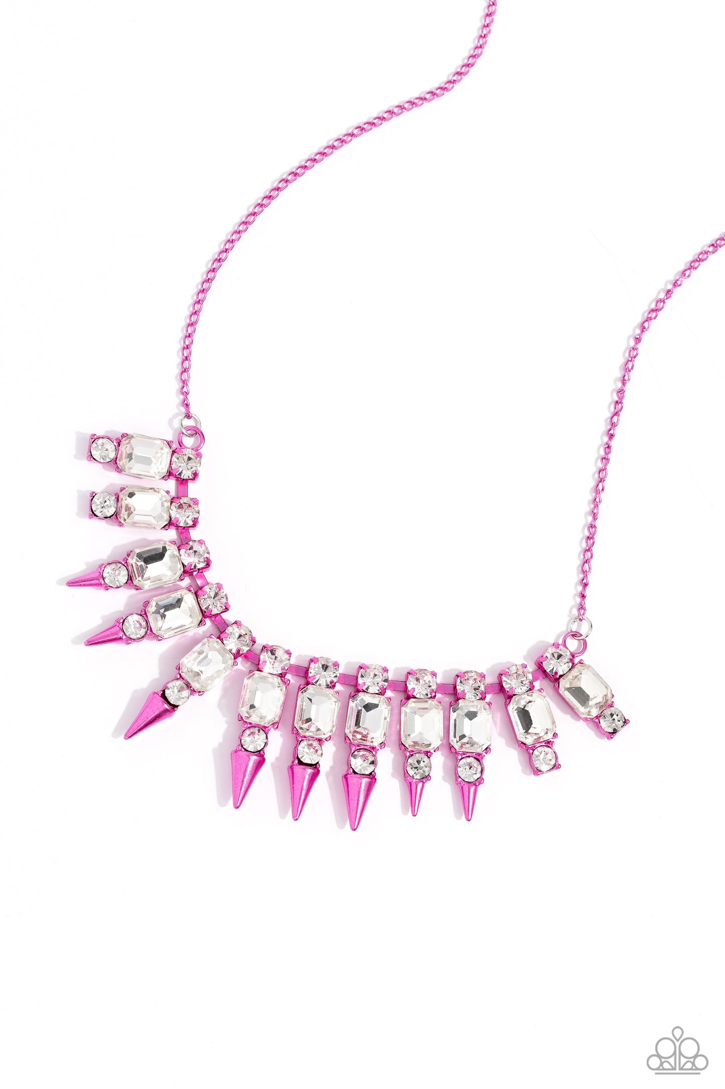 Punk Passion - Pink necklace