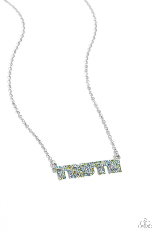 Truth Trinket - Blue Necklace