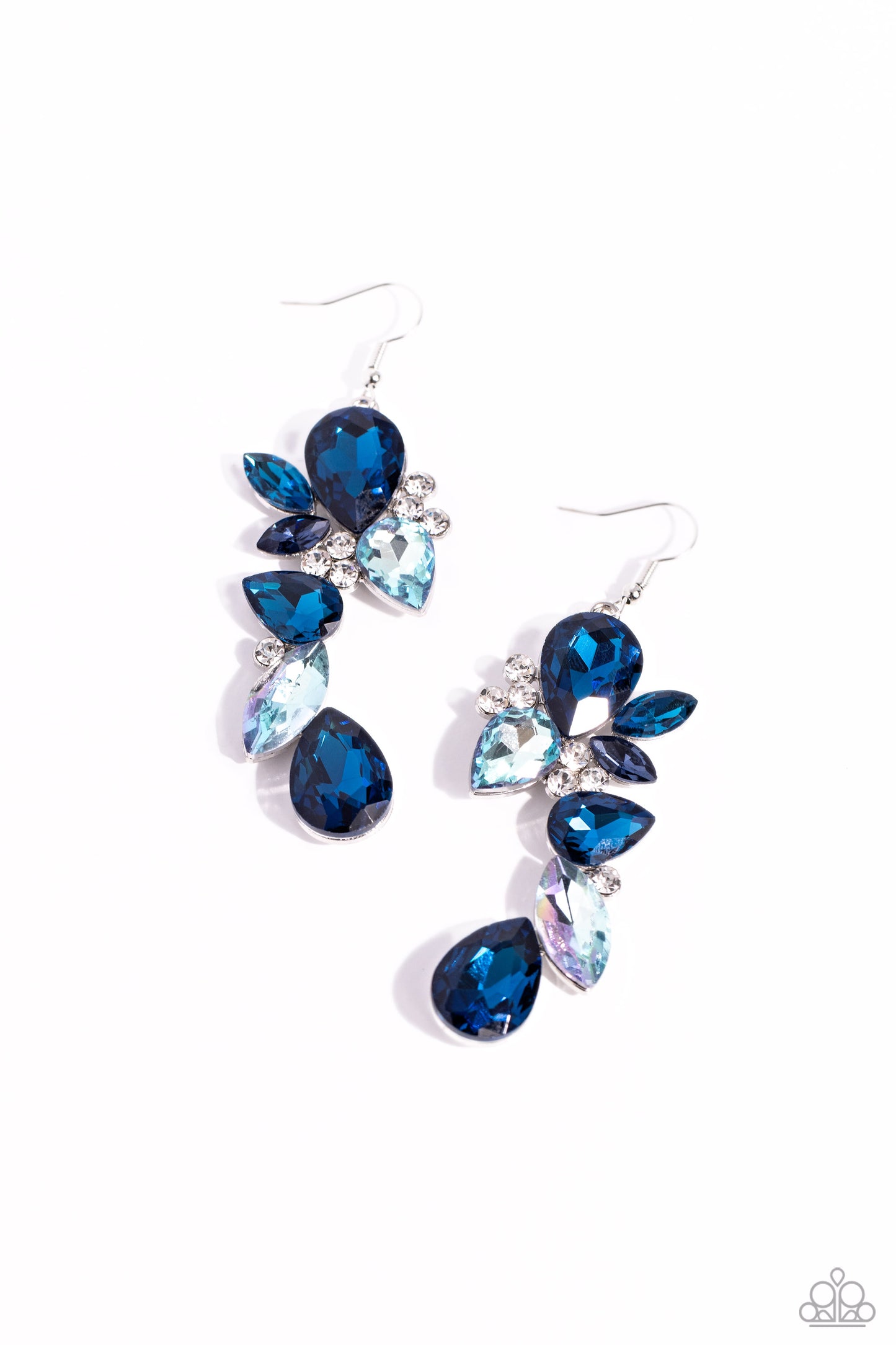 Fancy Flaunter - Pendientes azules