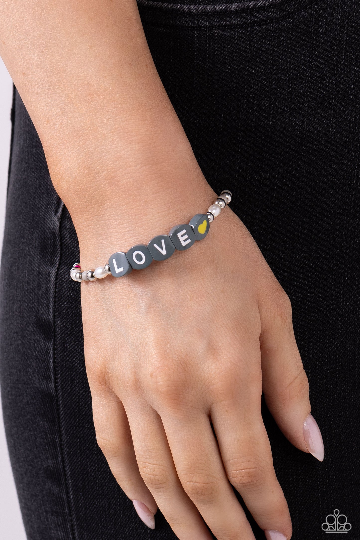 Love Language - Silver bracelet