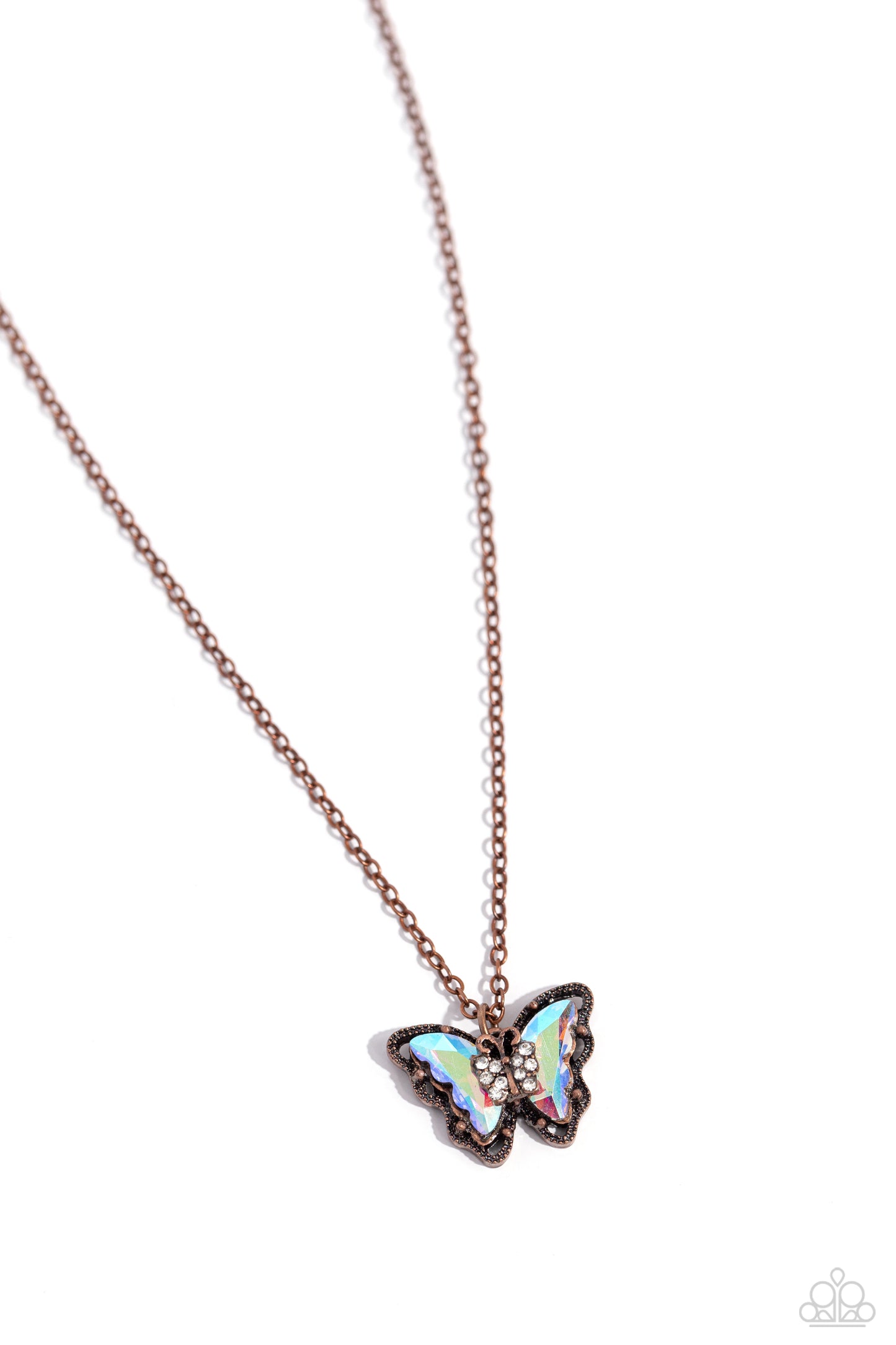 Whispering Wings - Copper necklace