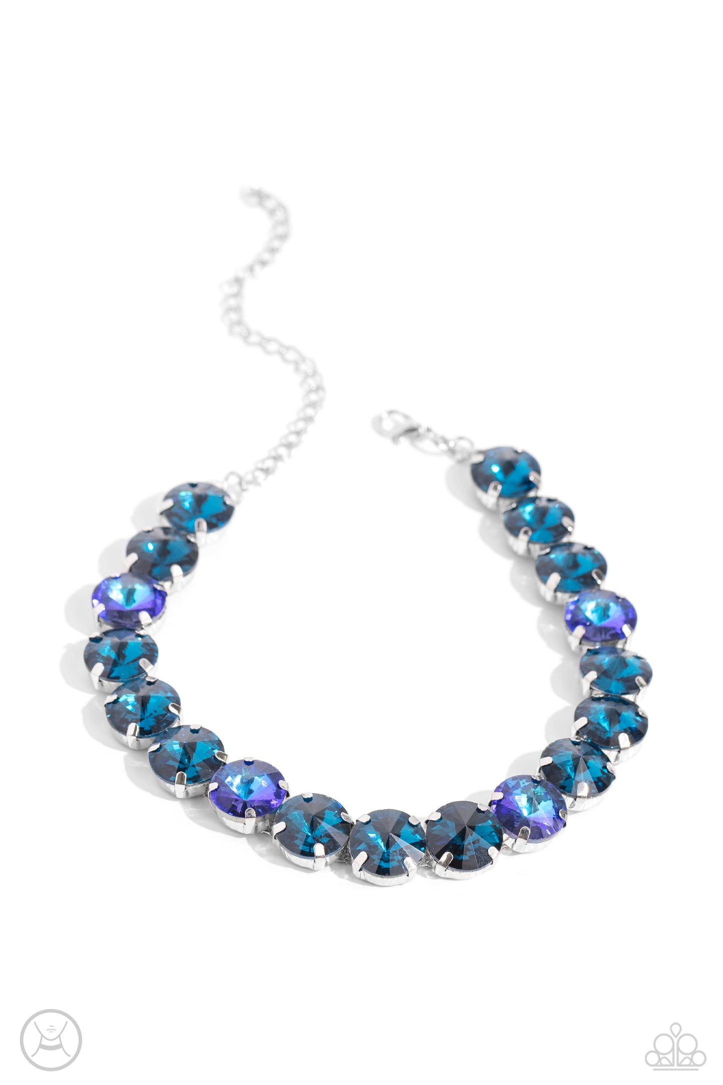 Alluring A-Lister - Blue necklace