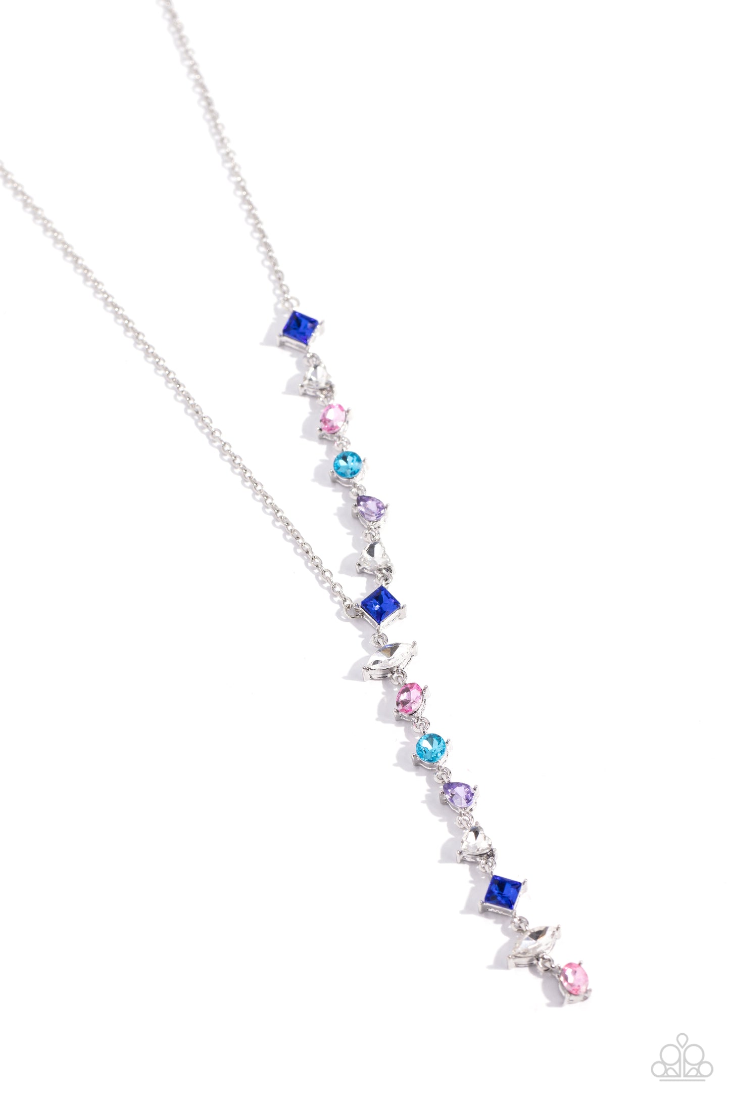 Diagonal Daydream - Multi necklace