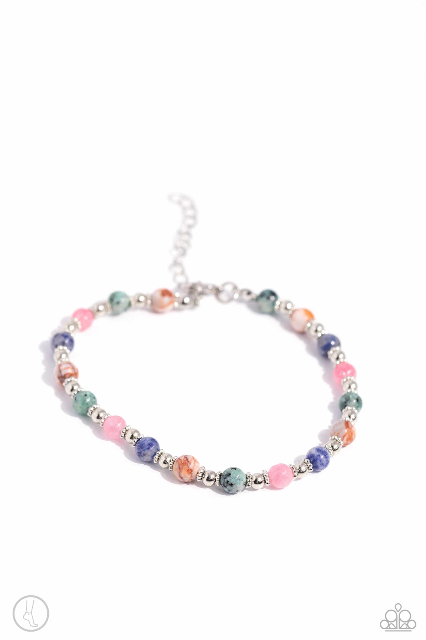 Tranquil Tribute - Multi anklet