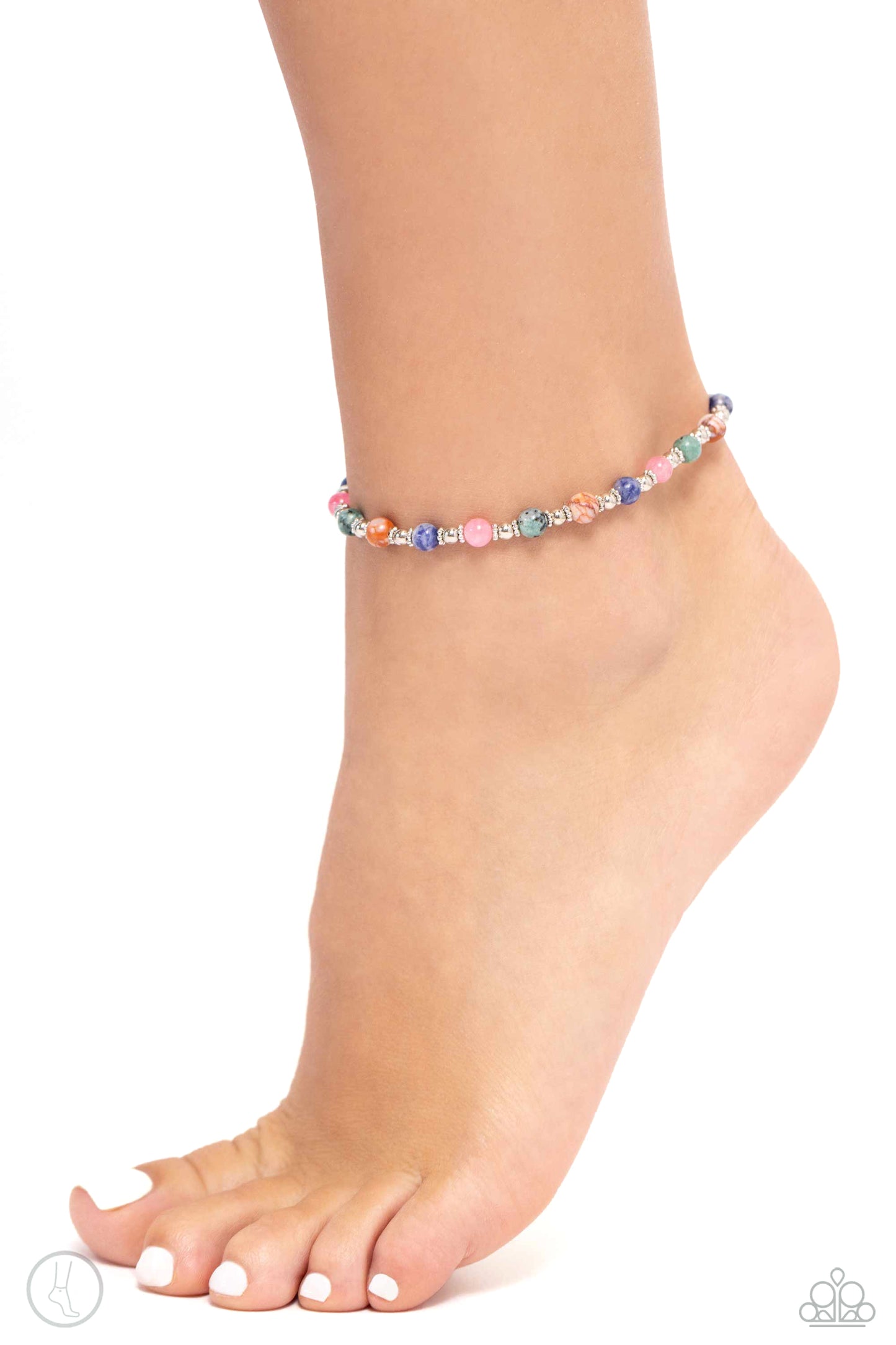 Tranquil Tribute - Multi anklet