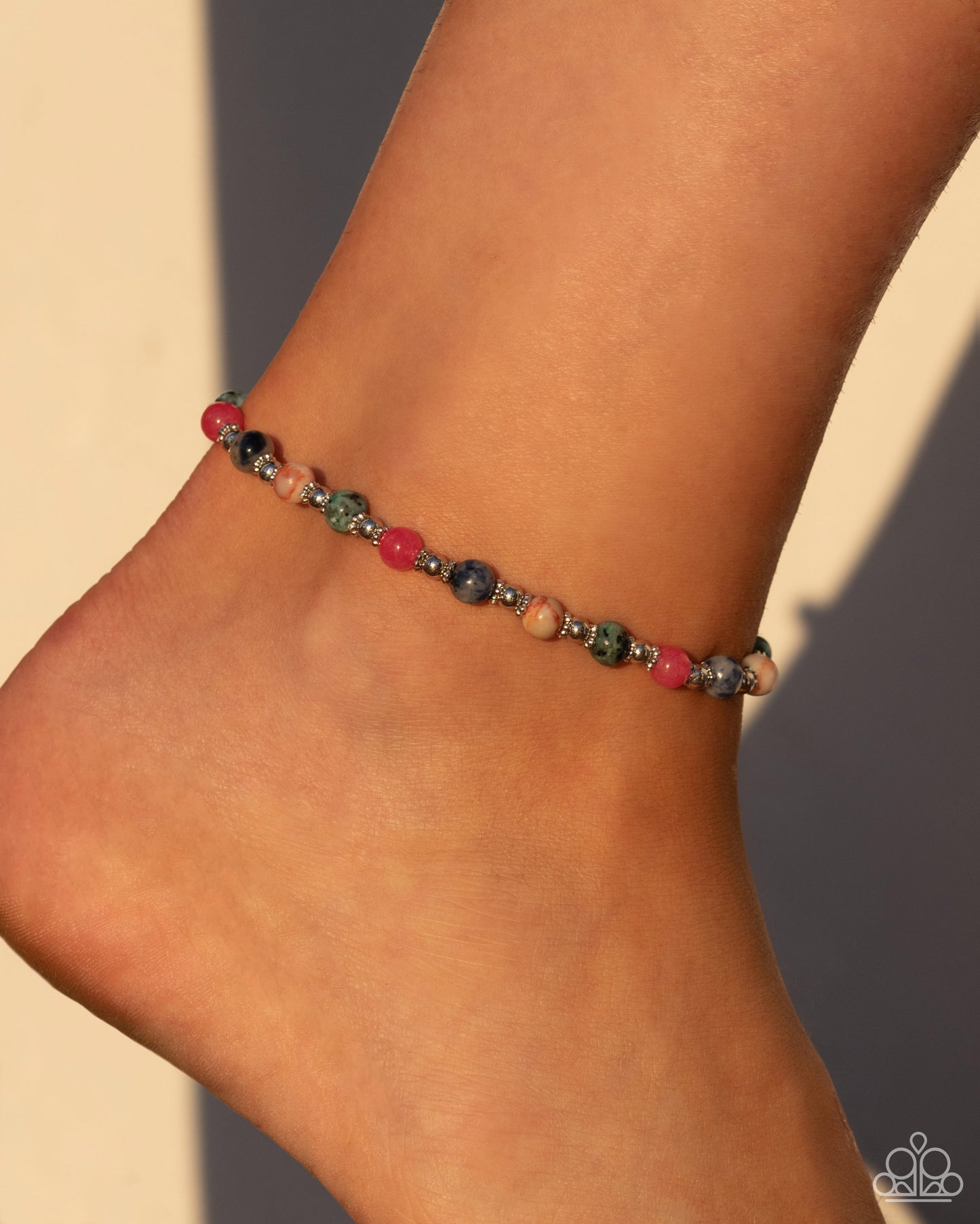 Tranquil Tribute - Multi anklet