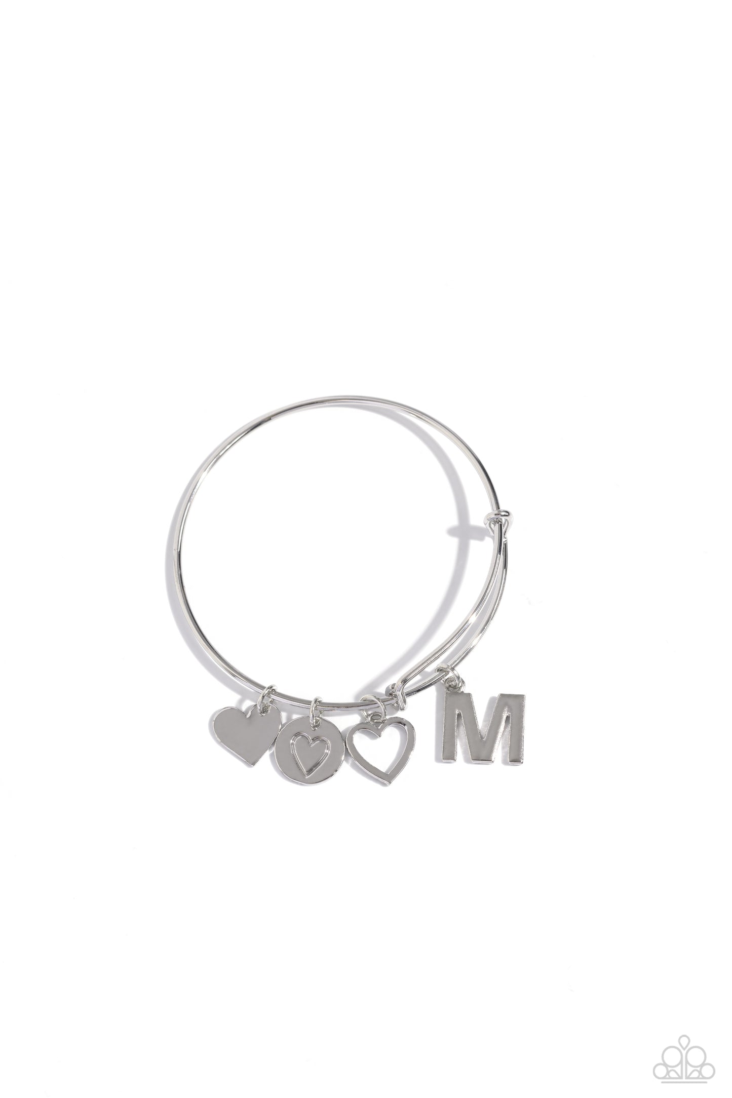 Making It INITIAL - Silver - M bracelet