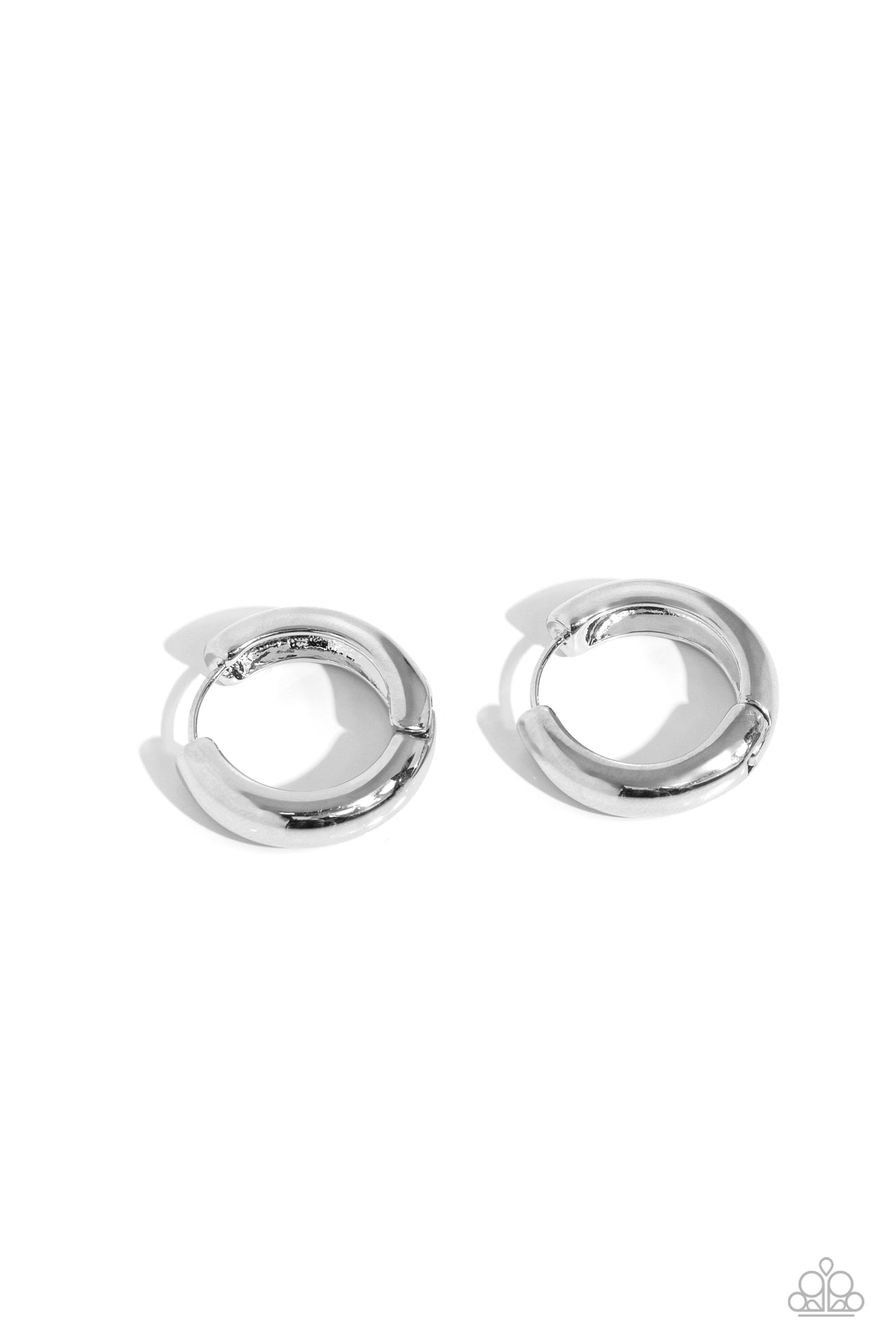 Simply Sinuous - Silver earrings