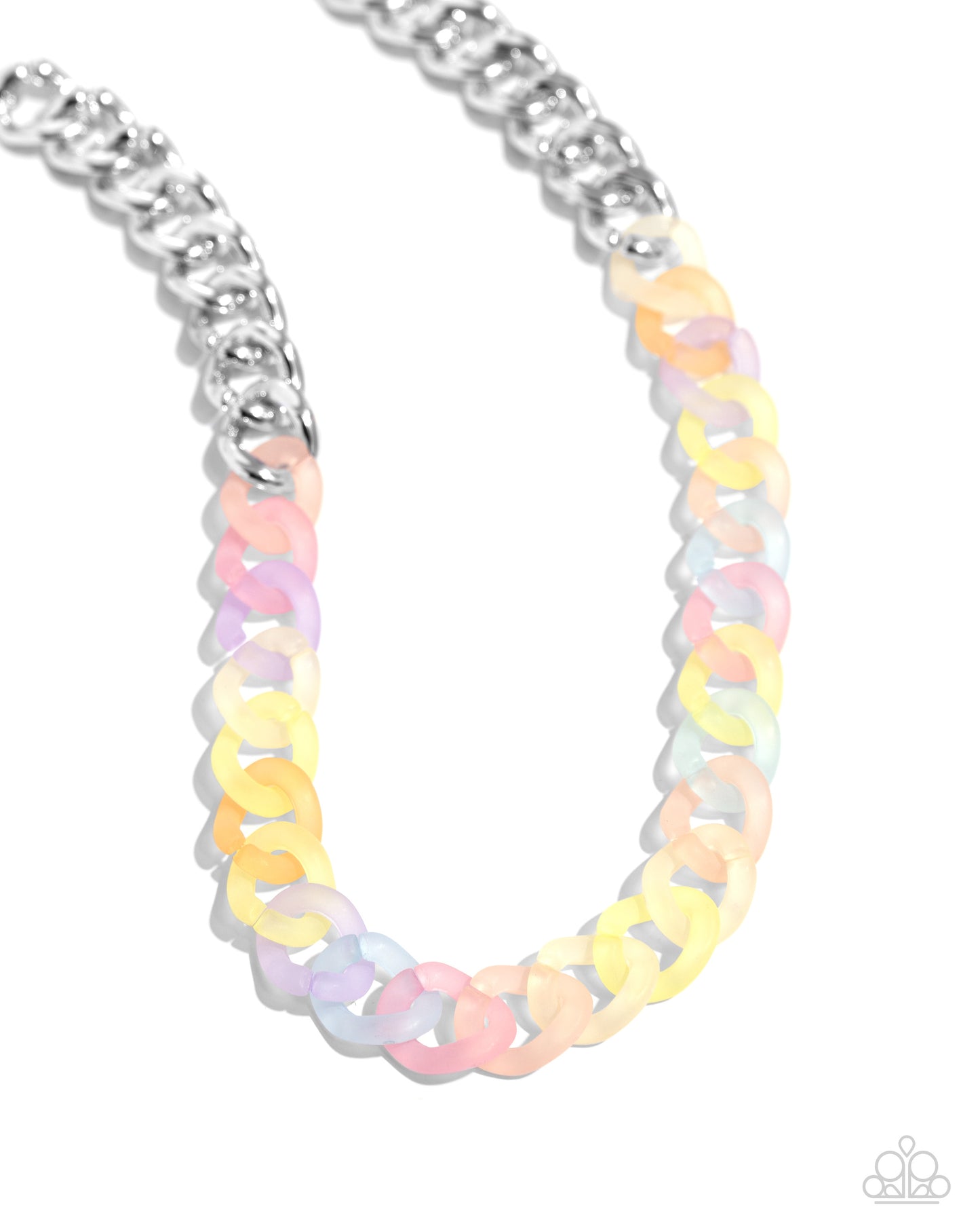 Rainbow Ragtime - Multi necklace