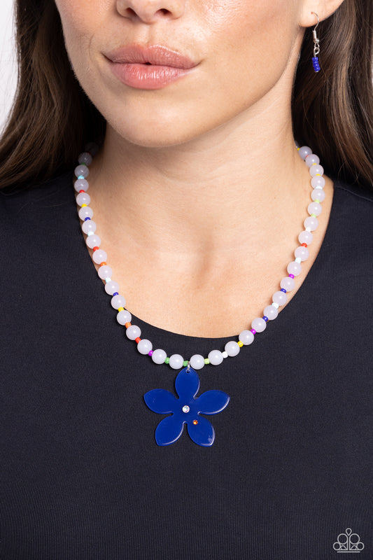 Nostalgic Novelty - Blue necklace