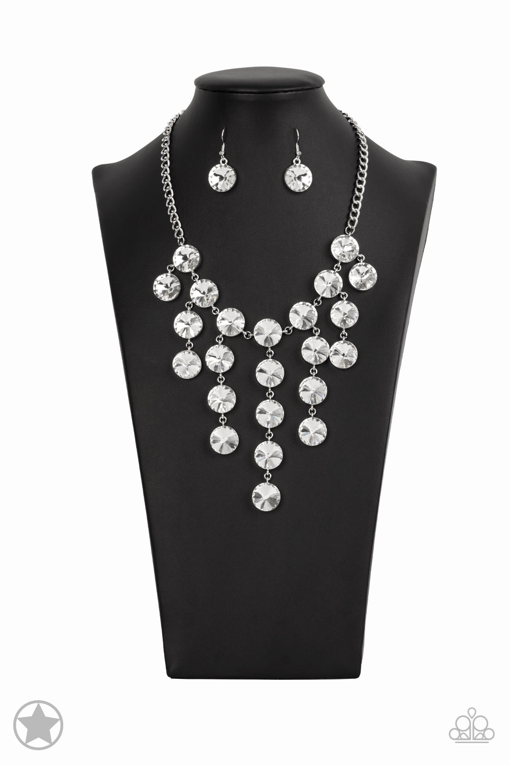 Spotlight Stunner Necklace-Blockbuster