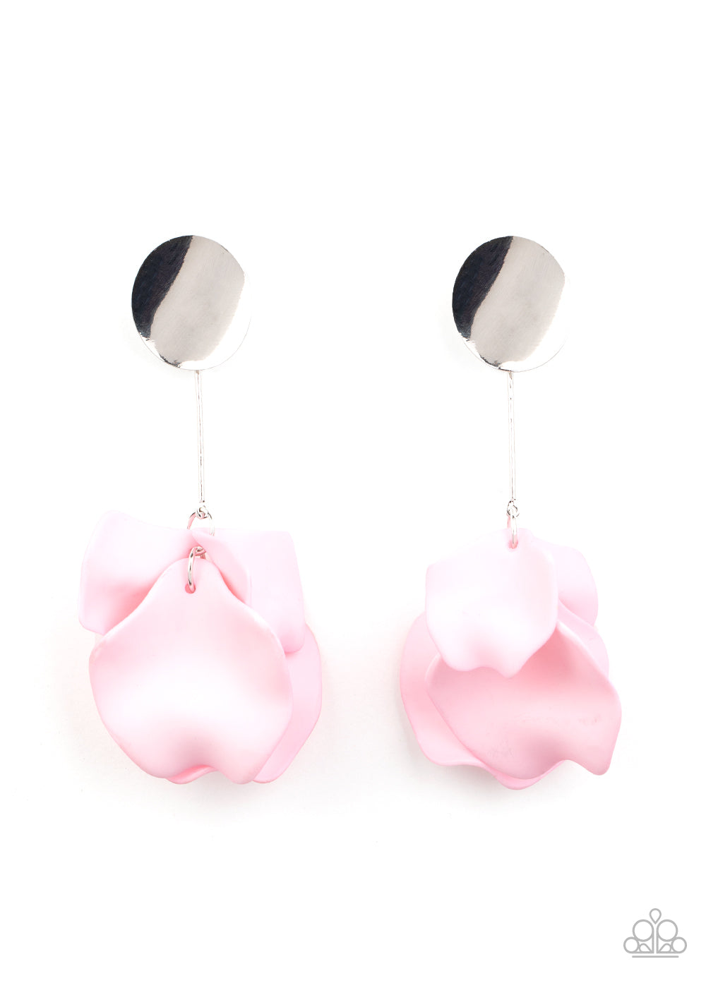 petal pathways pink earrings