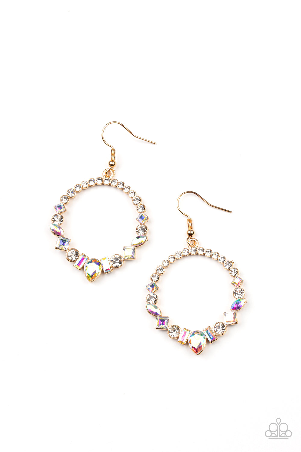 Revolutionary Refinement - Gold earrings-