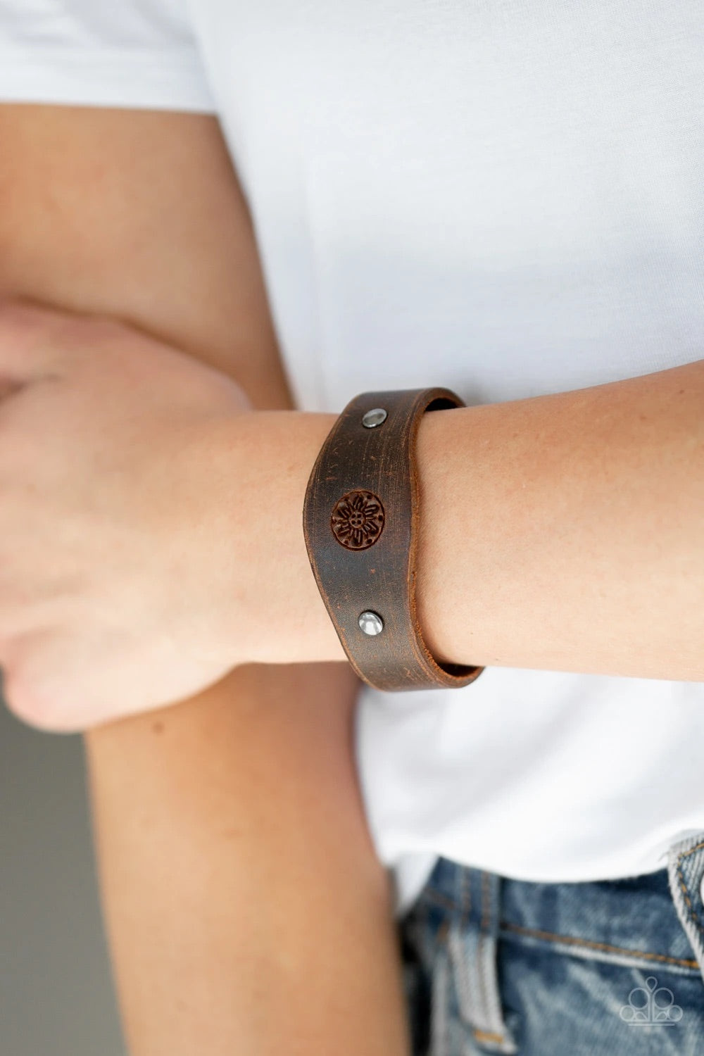 Pleasantly Pioneer - Brown  bracelet