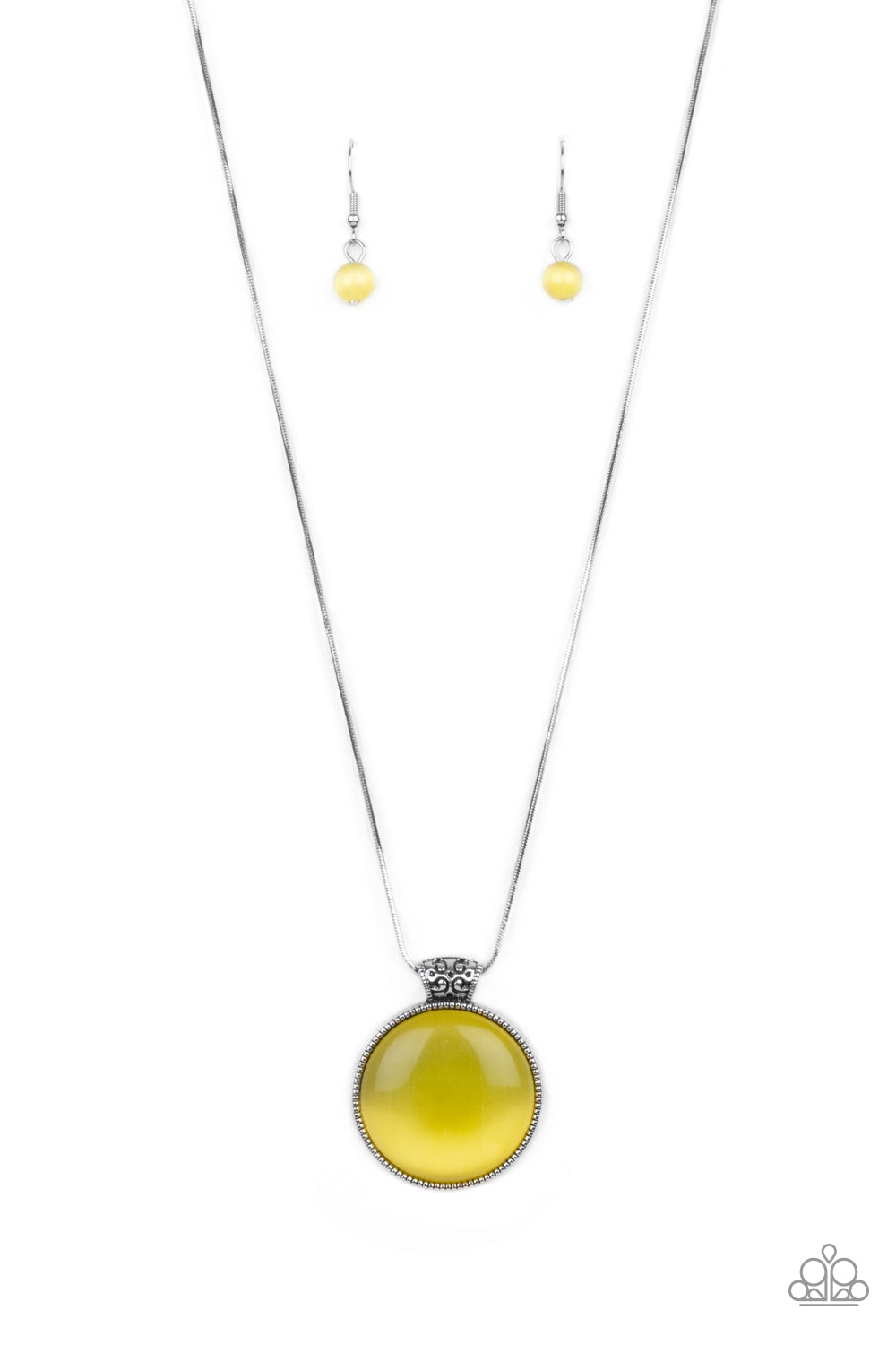 Look Into My Aura - Yellow necklace