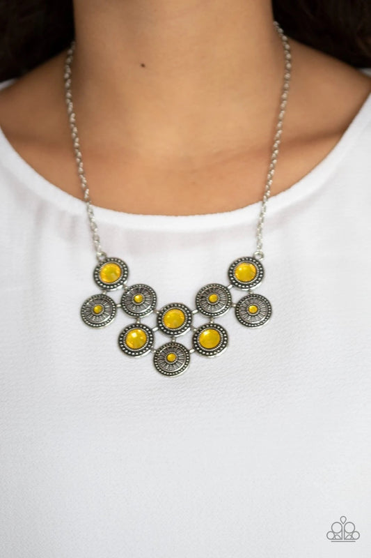 What's Your Star Sign - yellow -  necklace