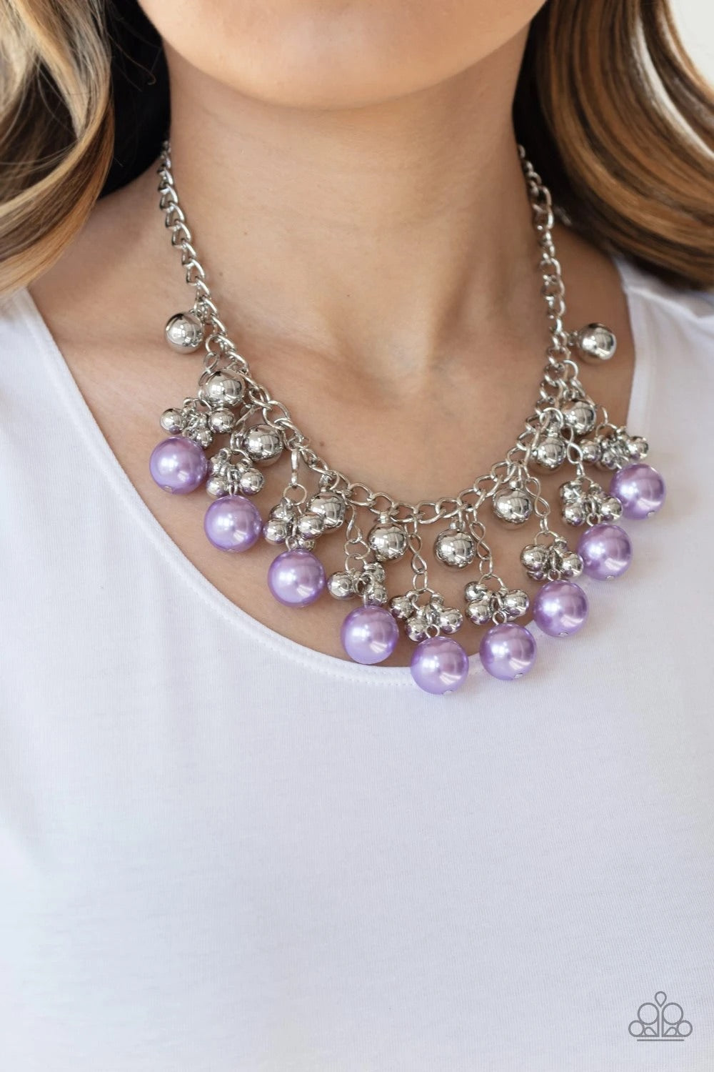 Pearl Appraisal - purple - necklace