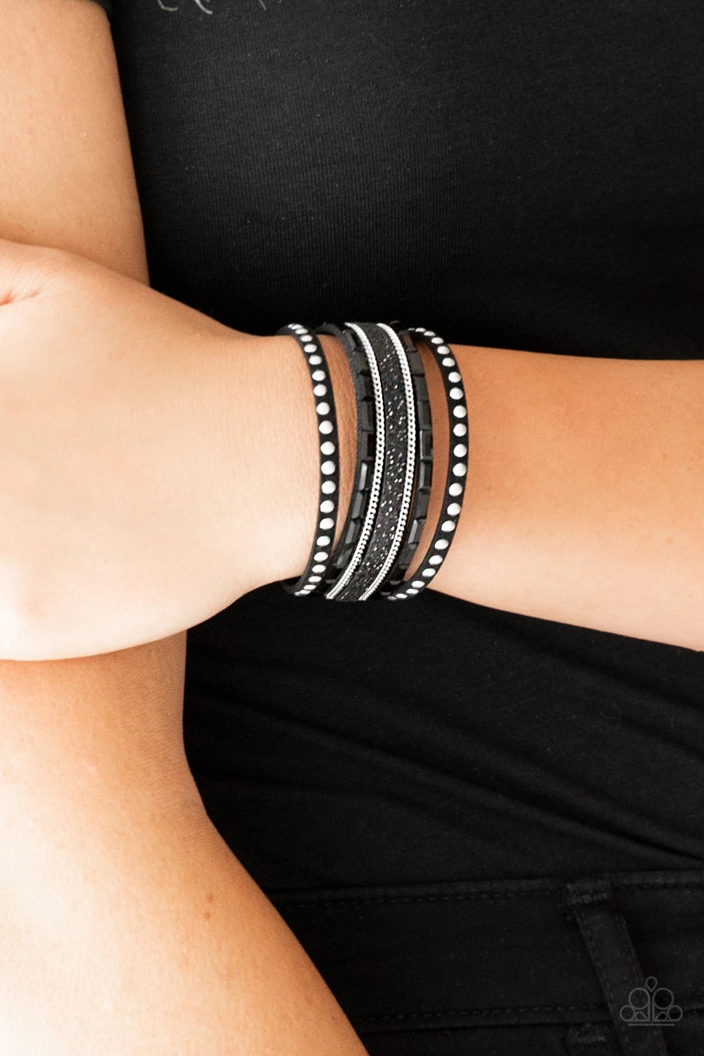 Seize The Sass black bracelet