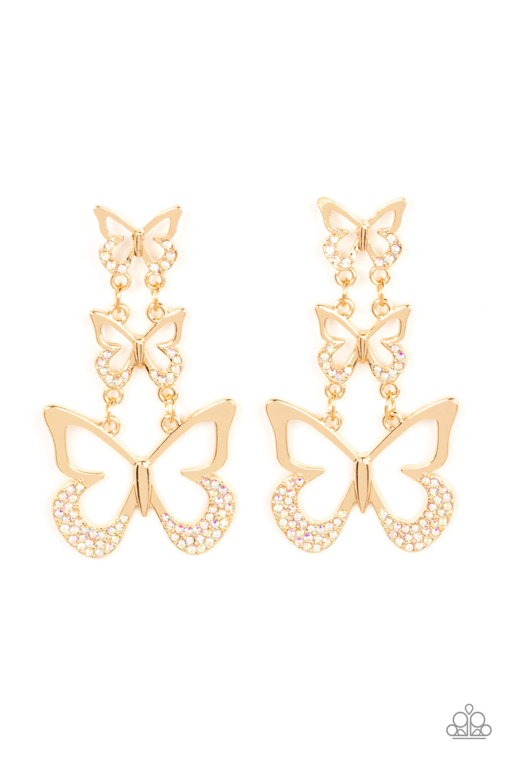 Flamboyant Flutter multi earrings