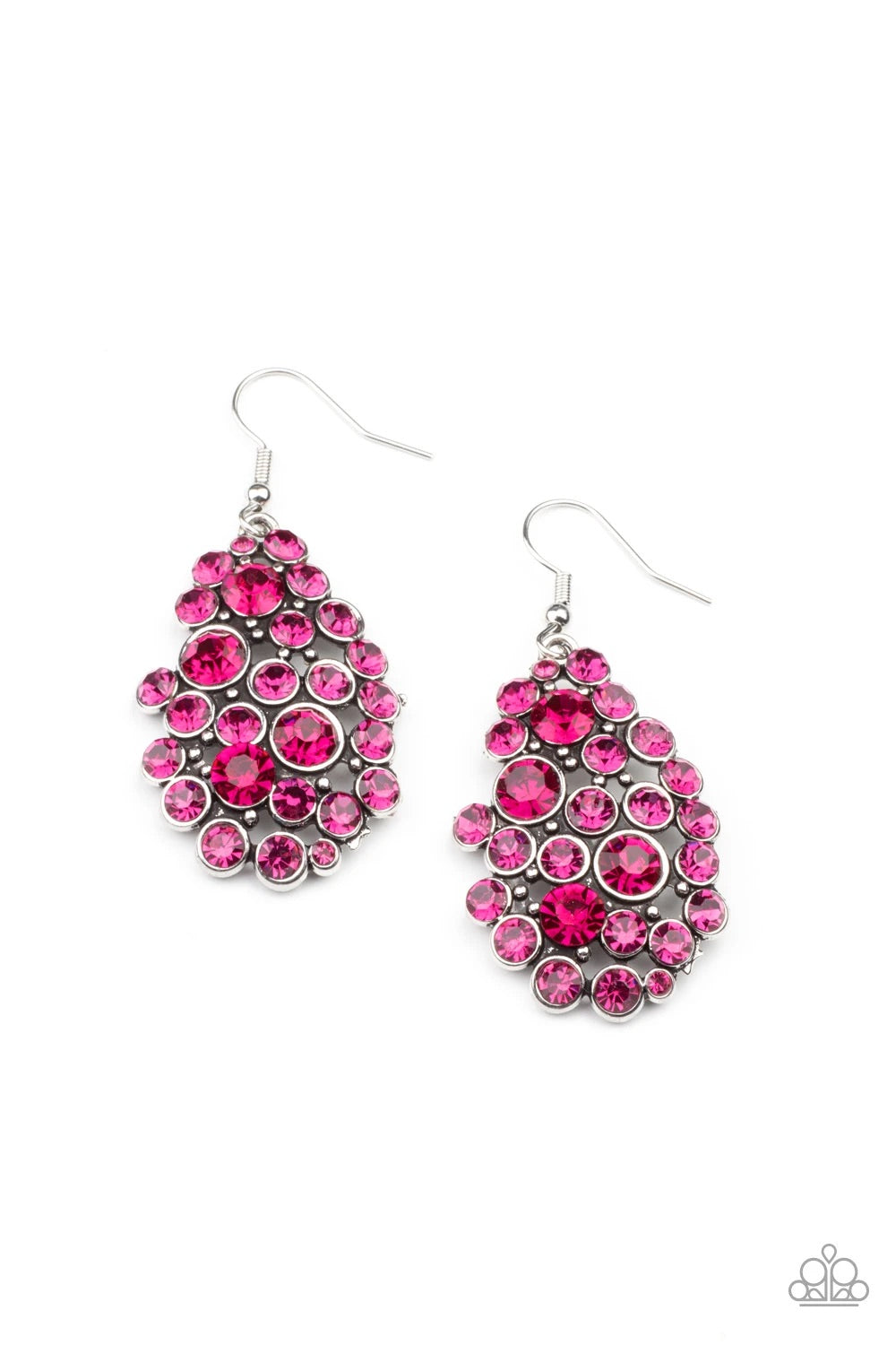 Smolder Effect - Pink earrings