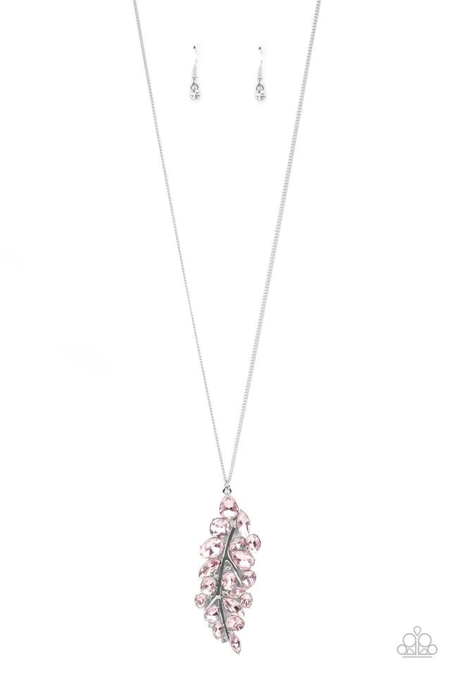 Necklace ~ Take a Final BOUGH - Pink