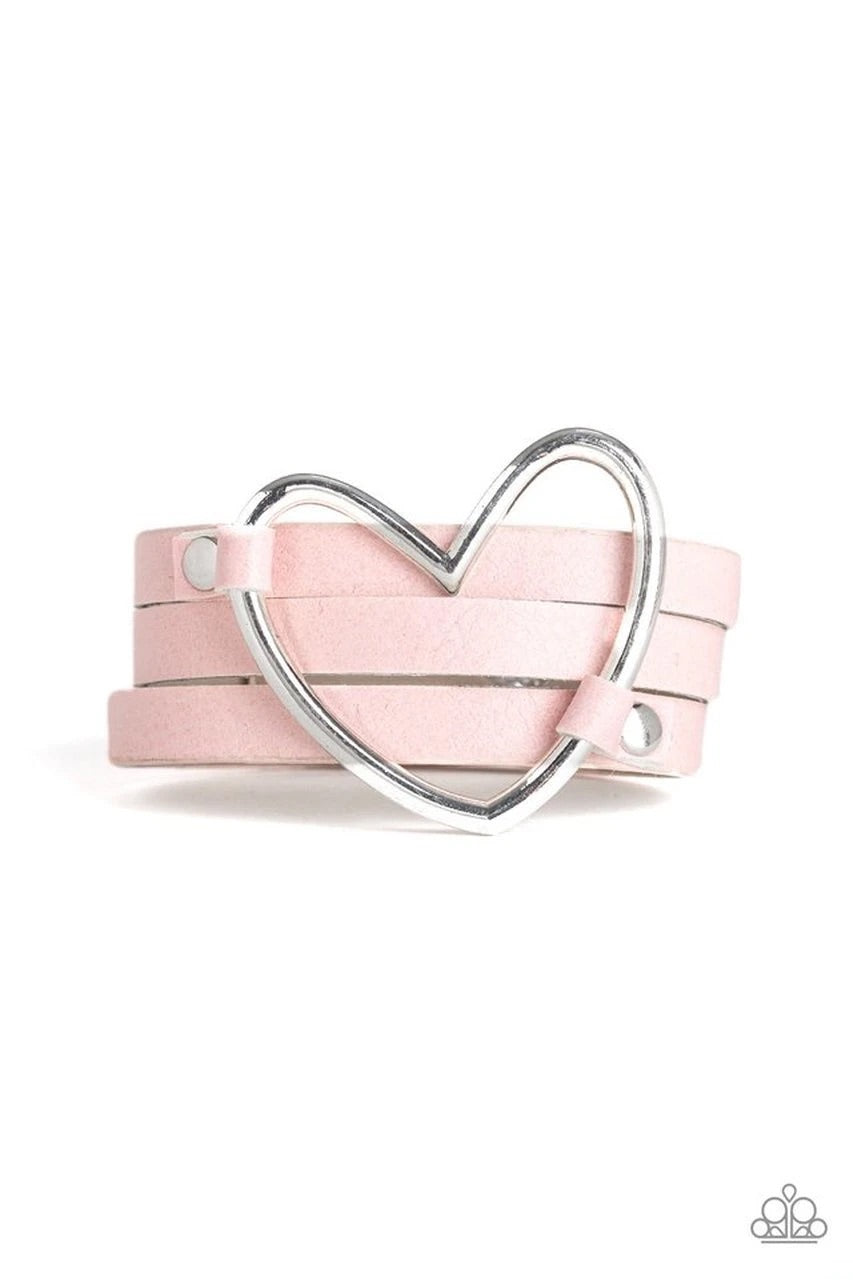 One Love, One Heart Pink Urban Bracelet