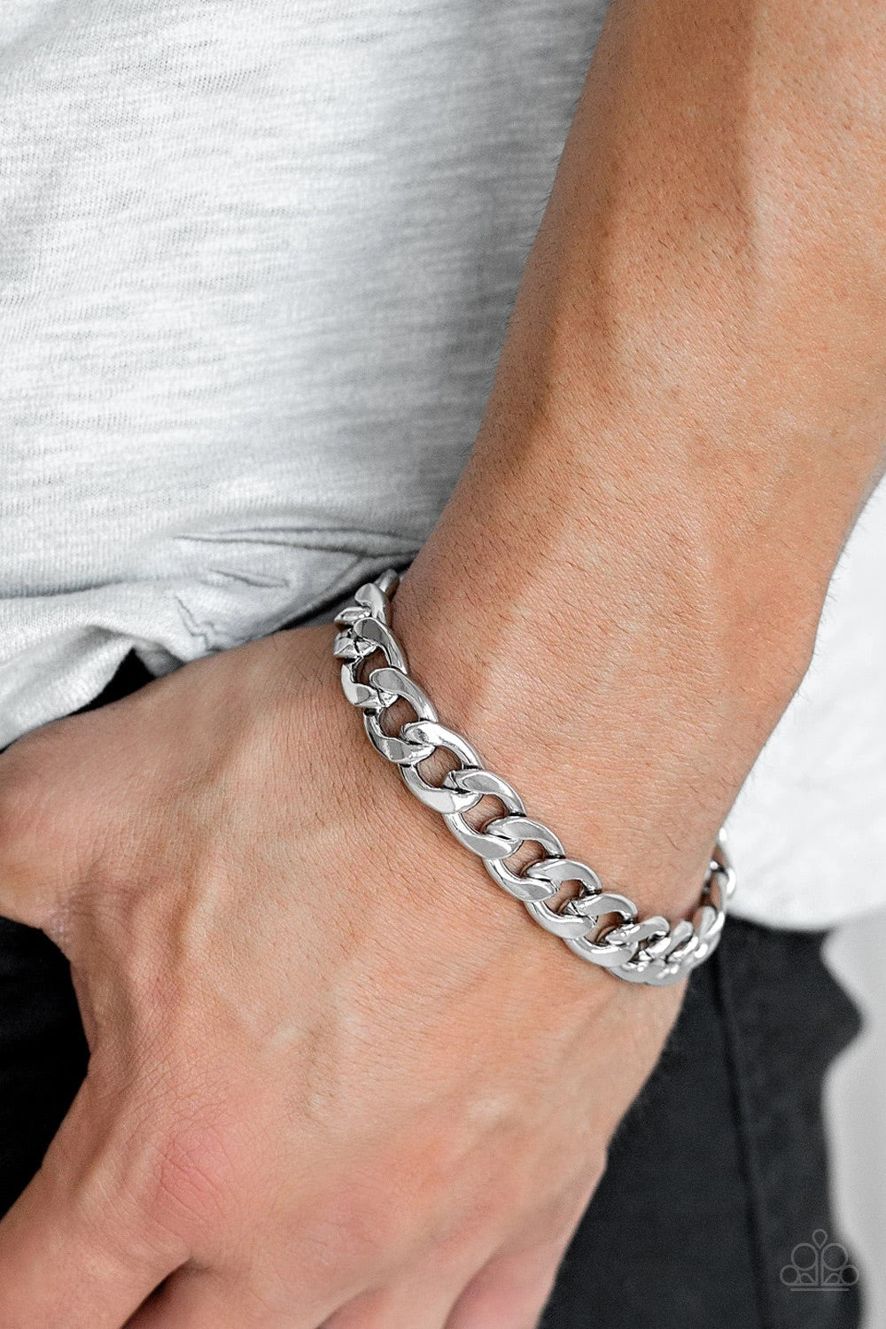 Leader Board - Silver urban bracelet