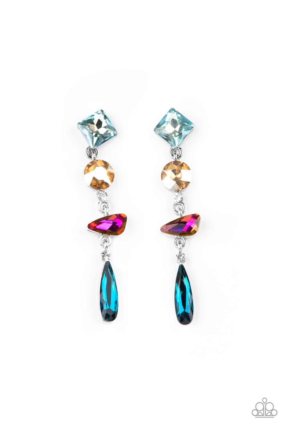 Rock Candy Elegance - Multi earrings