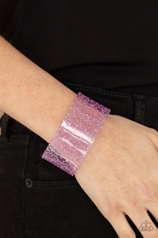 Snap, Crackle, Pop! Purple Bracelet