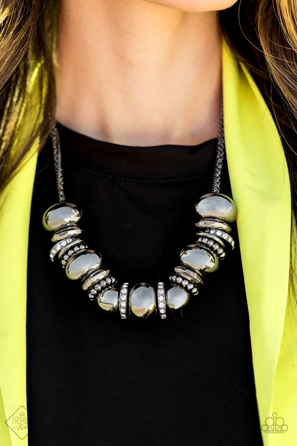 Only The Brave - Black Necklace