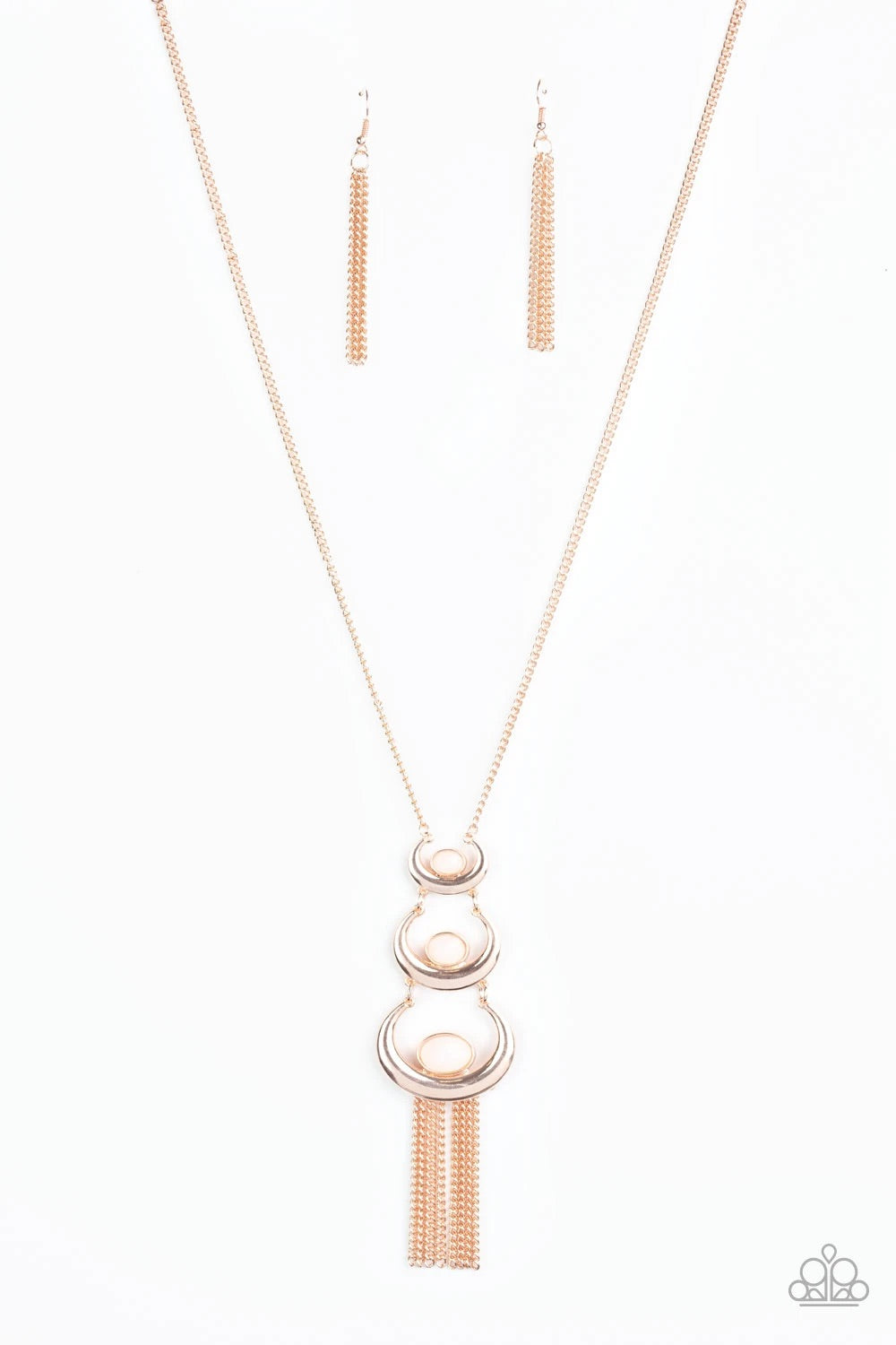 As MOON As I Can - Rose Gold necklace