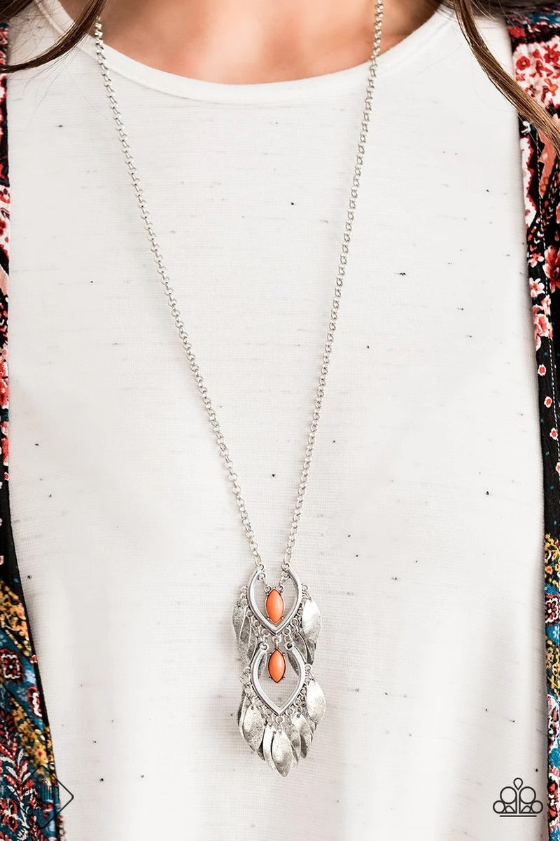 Summer SOUL-stice - orange -  necklace