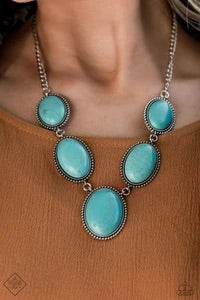 Fashion Fix Dec 2020 ~ River Valley Radiance - Blue necklace