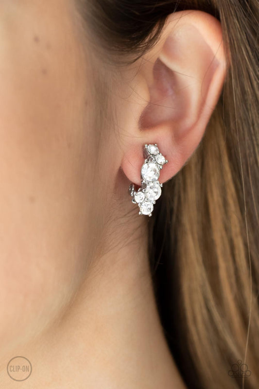 Cosmic Celebration - White earrings