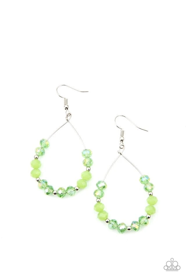 Earring ~ Wink Wink - Green