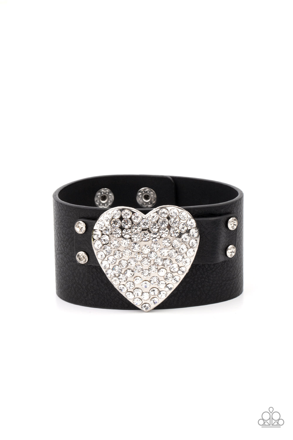 Flauntable Flirt - Black bracelet (LOP)