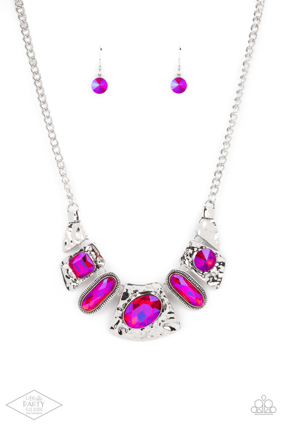 Futuristic Fashionista - Pink ♥ Necklace